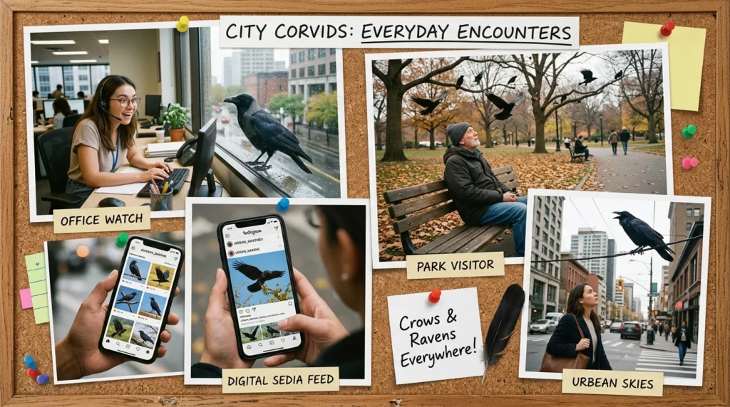 Everyday Real Life Examples of Raven or Crow