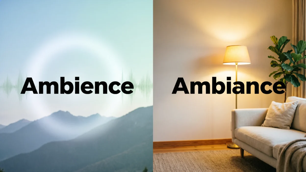 Ambience or Ambiance