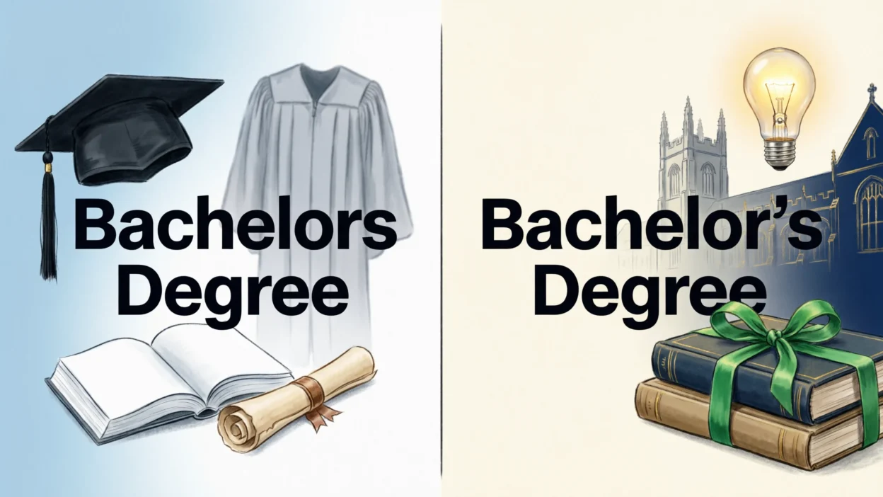 Bachelors Degree or Bachelor’s Degree