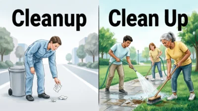 Cleanup or Clean Up