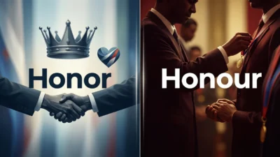 Honor vs Honour