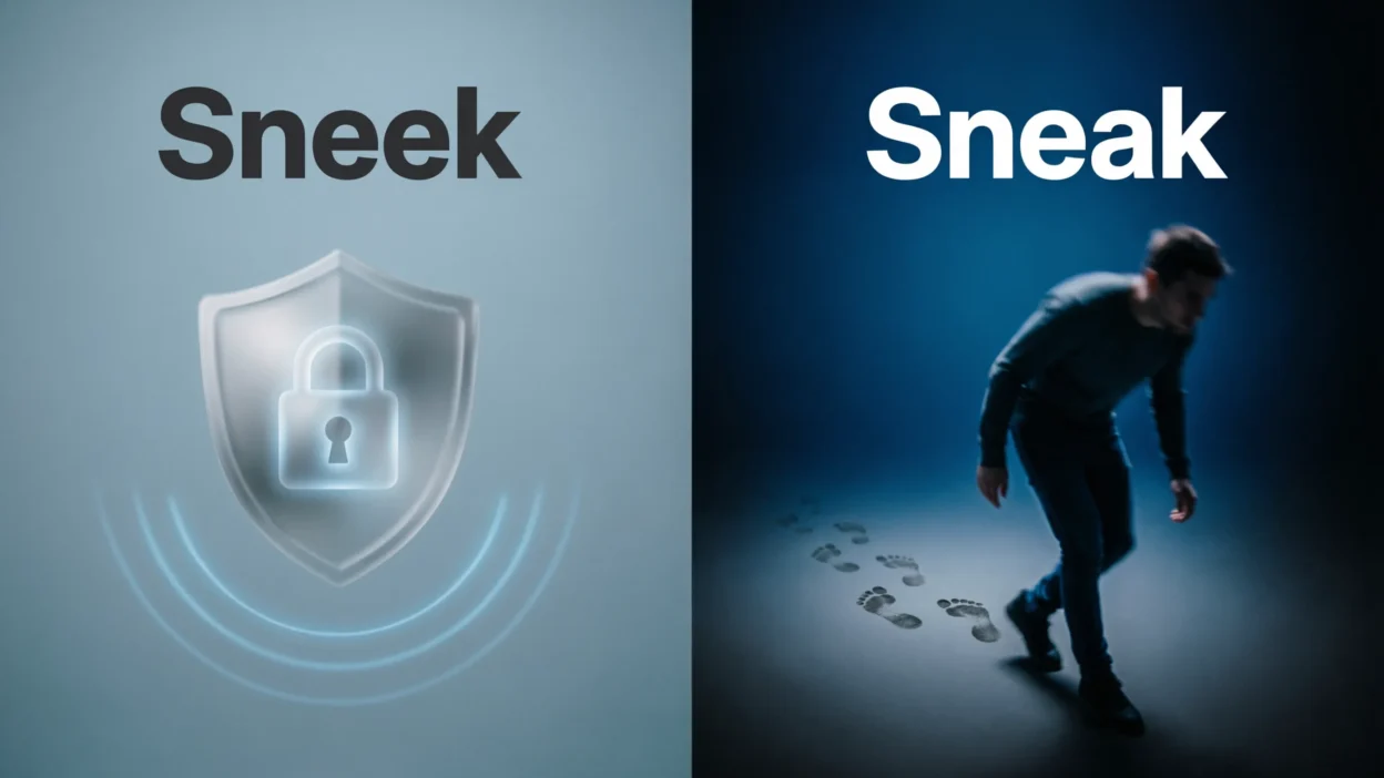 Sneek or Sneak
