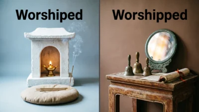 Worshiped or Worshipped