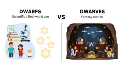 Dwarfs or Dwarves