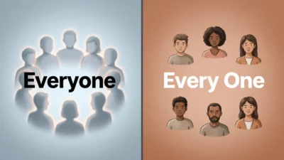 Everyone or Every One