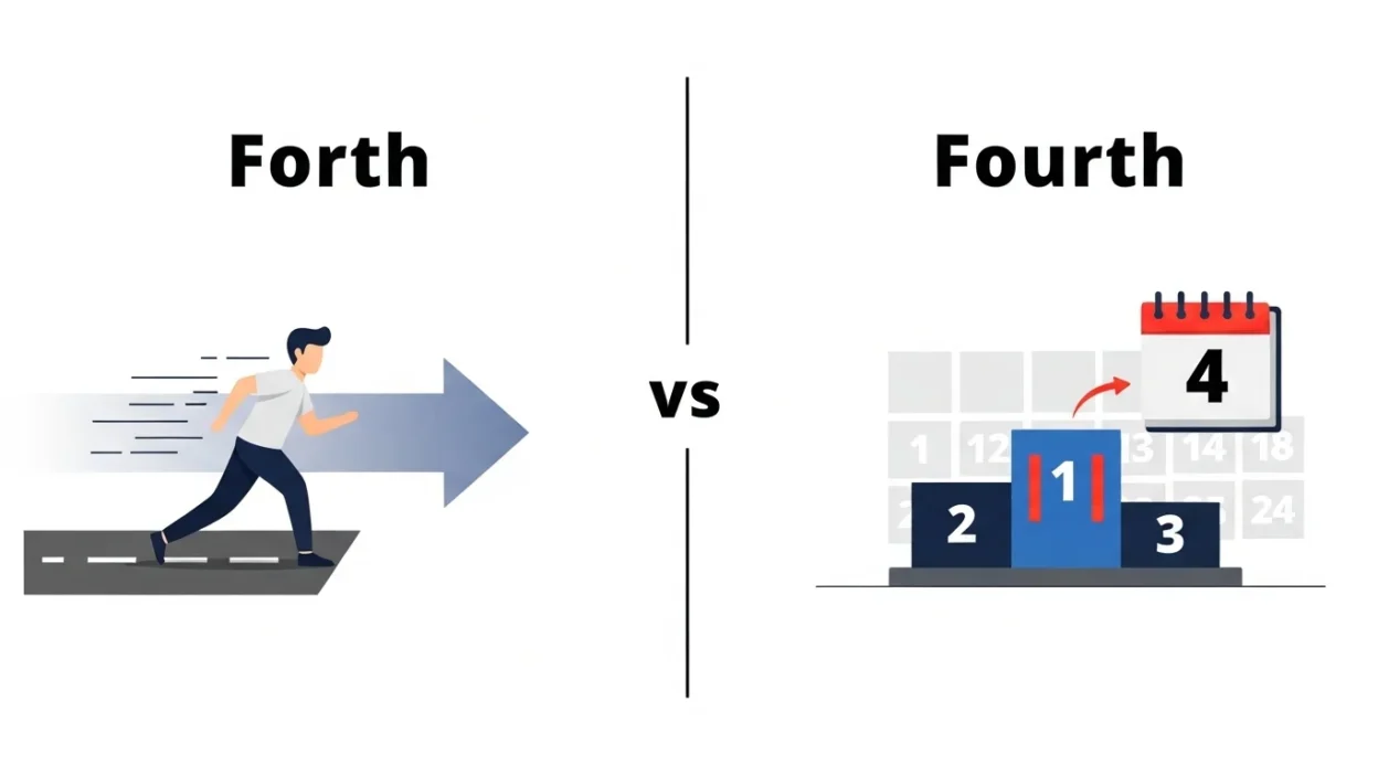 Forth or Fourth