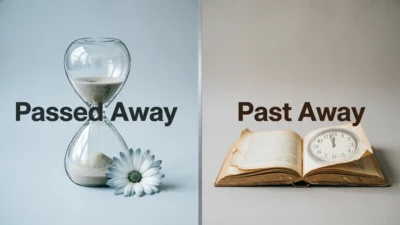 Passed Away or Past Away