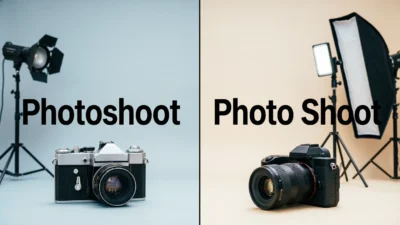 Photoshoot or Photo Shoot