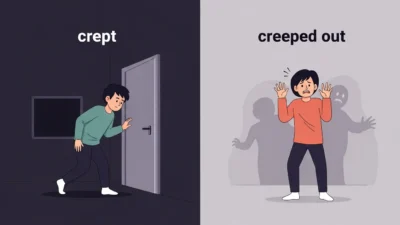 Creeped or Crept