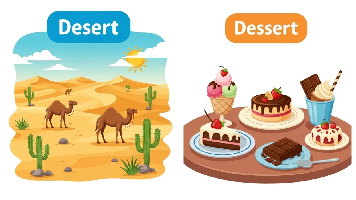 Desert or Dessert