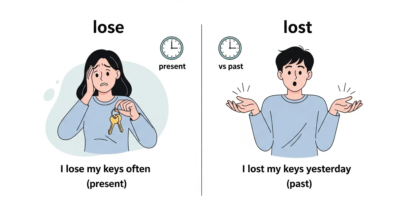 Lose vs Lost: Simple Guide to Understand the Difference (2026)
