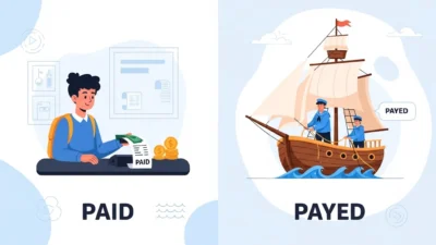 Paid or Payed
