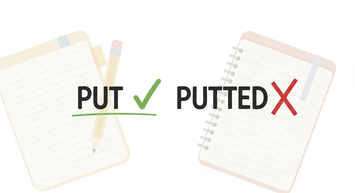 Put or Putted: Clear Grammar Guide (2026)