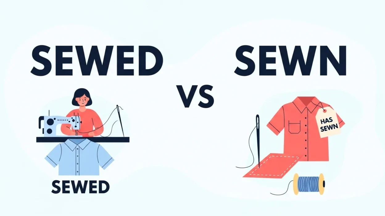 Sewed vs Sewn