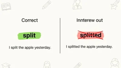 Split vs Splitted