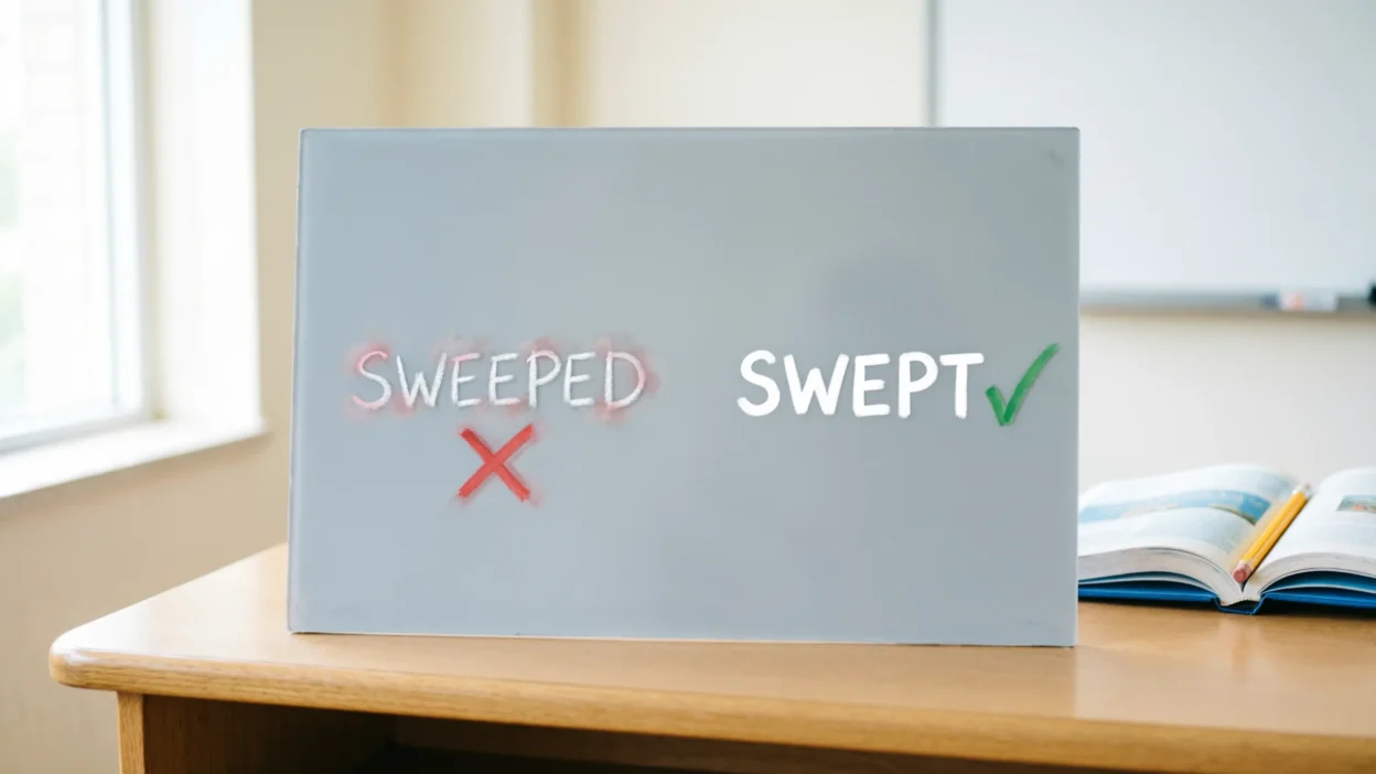 Sweeped or Swept