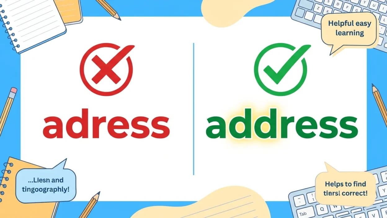 Adress or Address