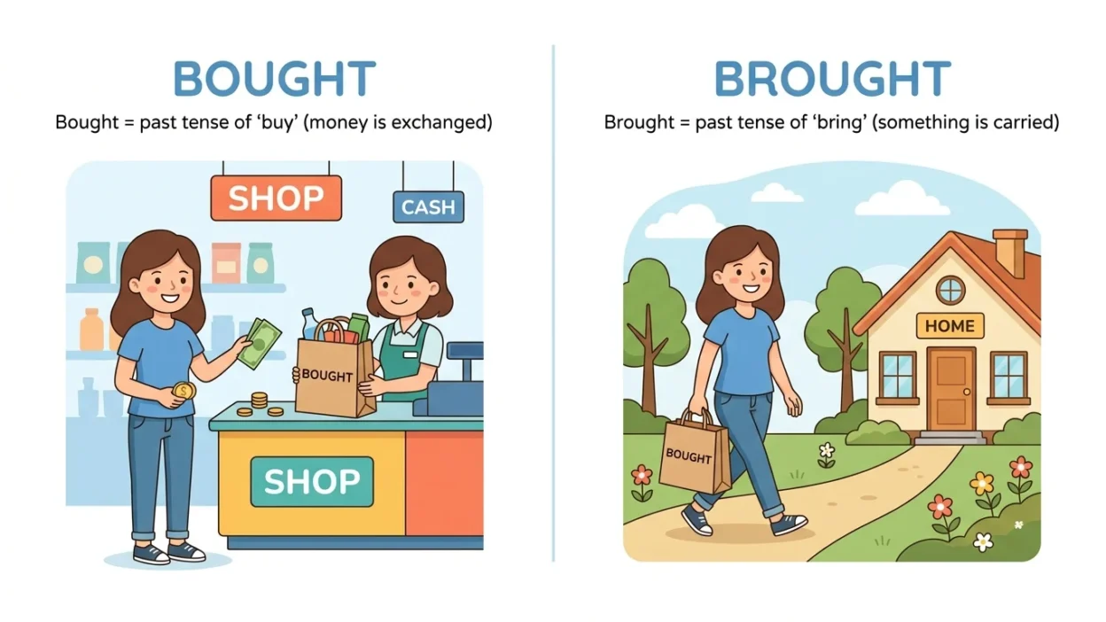 Bought or Brought