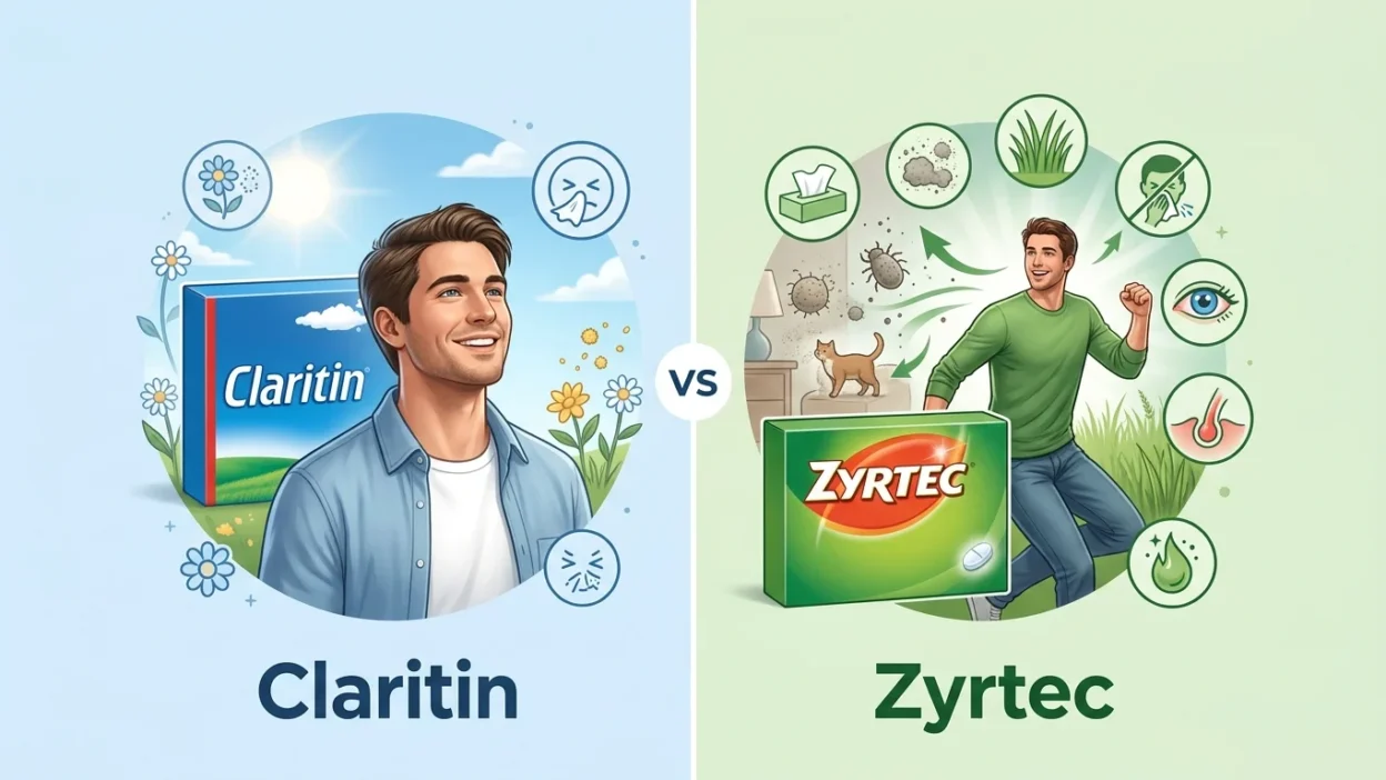 Claritin or Zyrtec