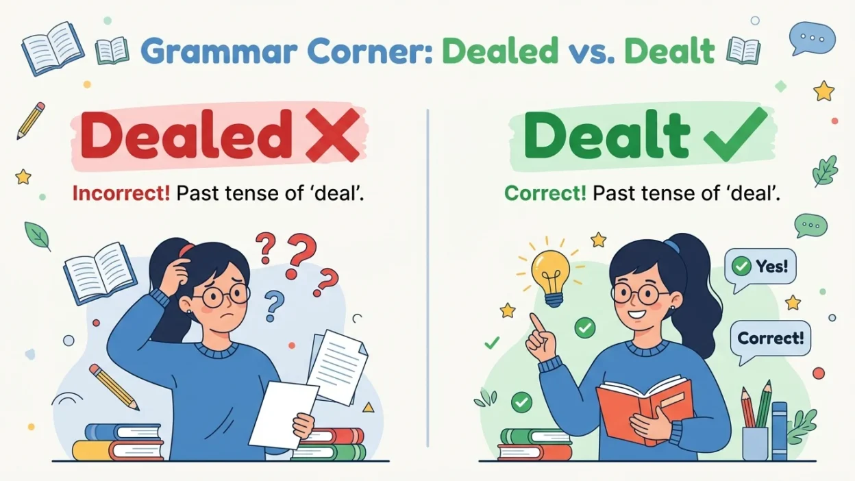 Dealed or Dealt