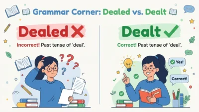 Dealed or Dealt