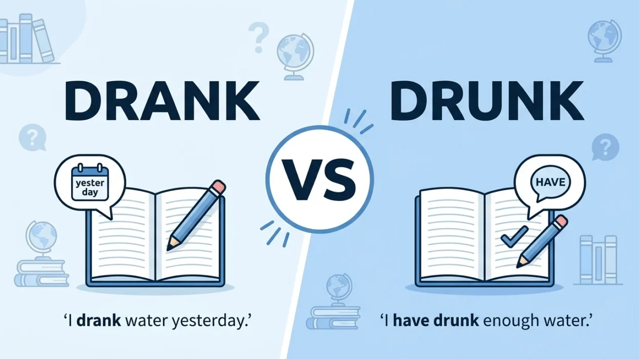 Drank vs Drunk
