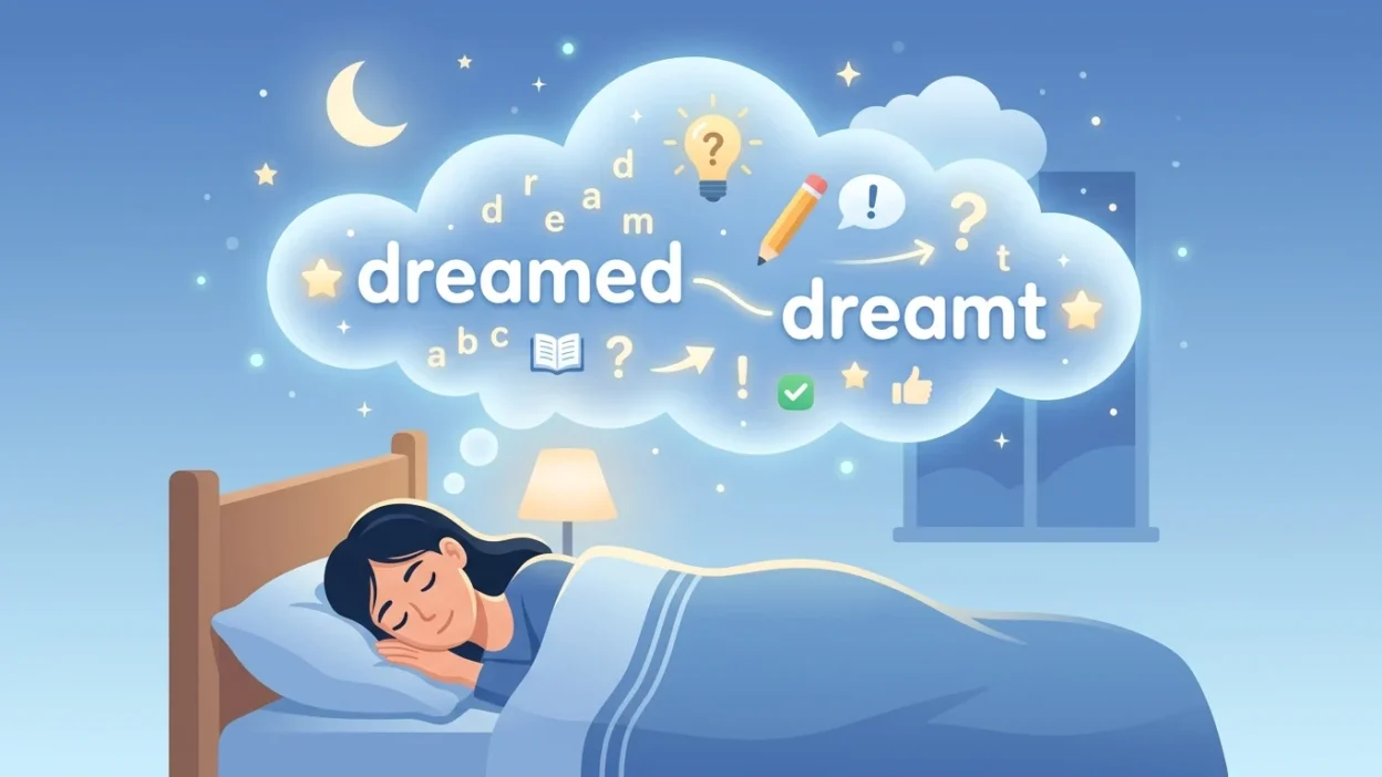 Dreamed or Dreamt