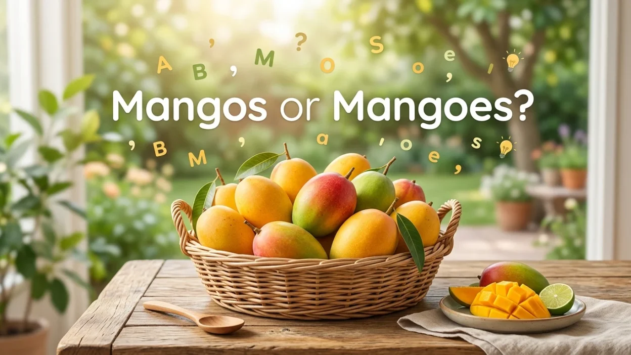 Mangos or Mangoes