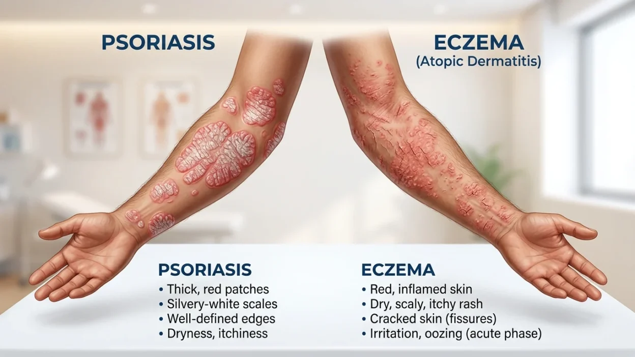 Psoriasis or Eczema