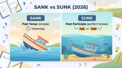Sank vs Sunk