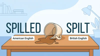 Spilled or Spilt
