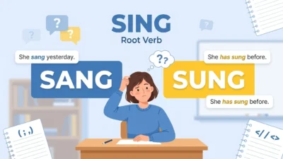Sung or Sang