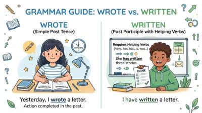 Wrote or Written