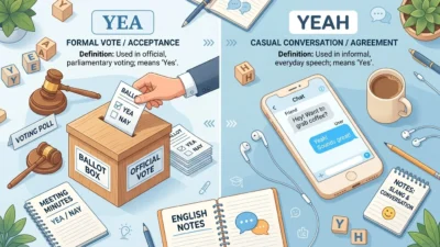 Yea vs Yeah