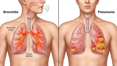 Bronchitis or Pneumonia