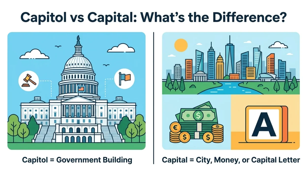 Capitol vs Capital
