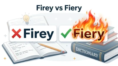 Firey or Fiery