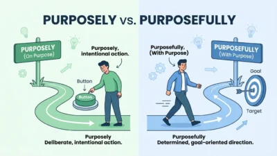Purposely or Purposefully