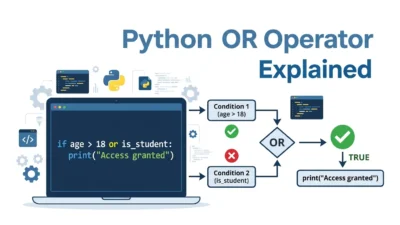 Python or Operator