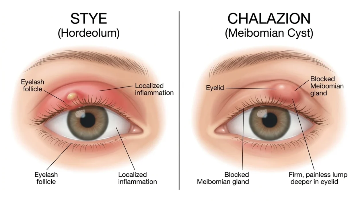 Stye or Chalazion