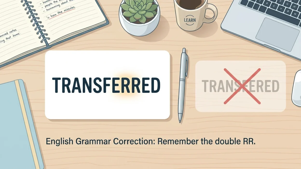 Transferred or Transfered
