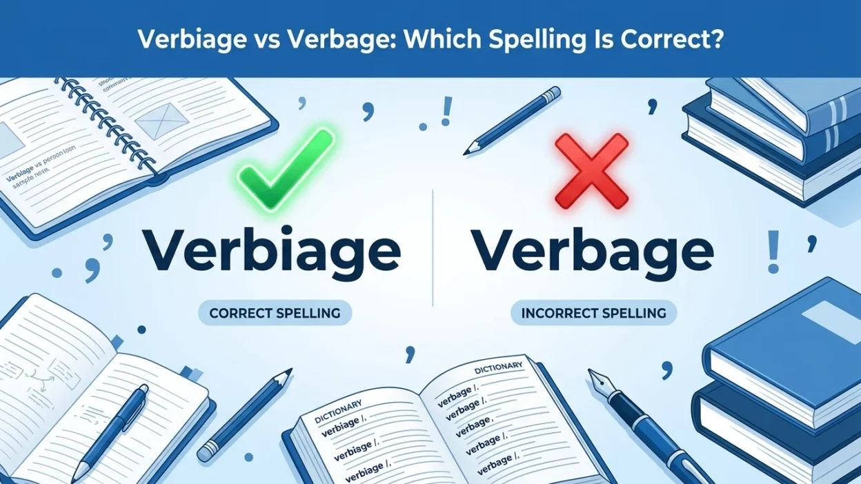 Verbiage or Verbage